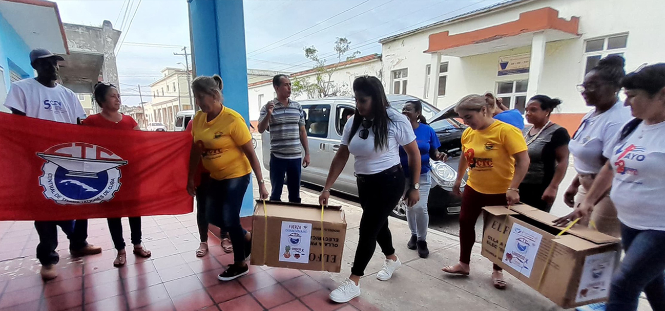 Lee más sobre el artículo La solidaridad viaja hasta Guantánamo